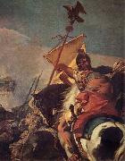 Giovanni Battista Tiepolo The Capture of Carchage oil painting on canvas